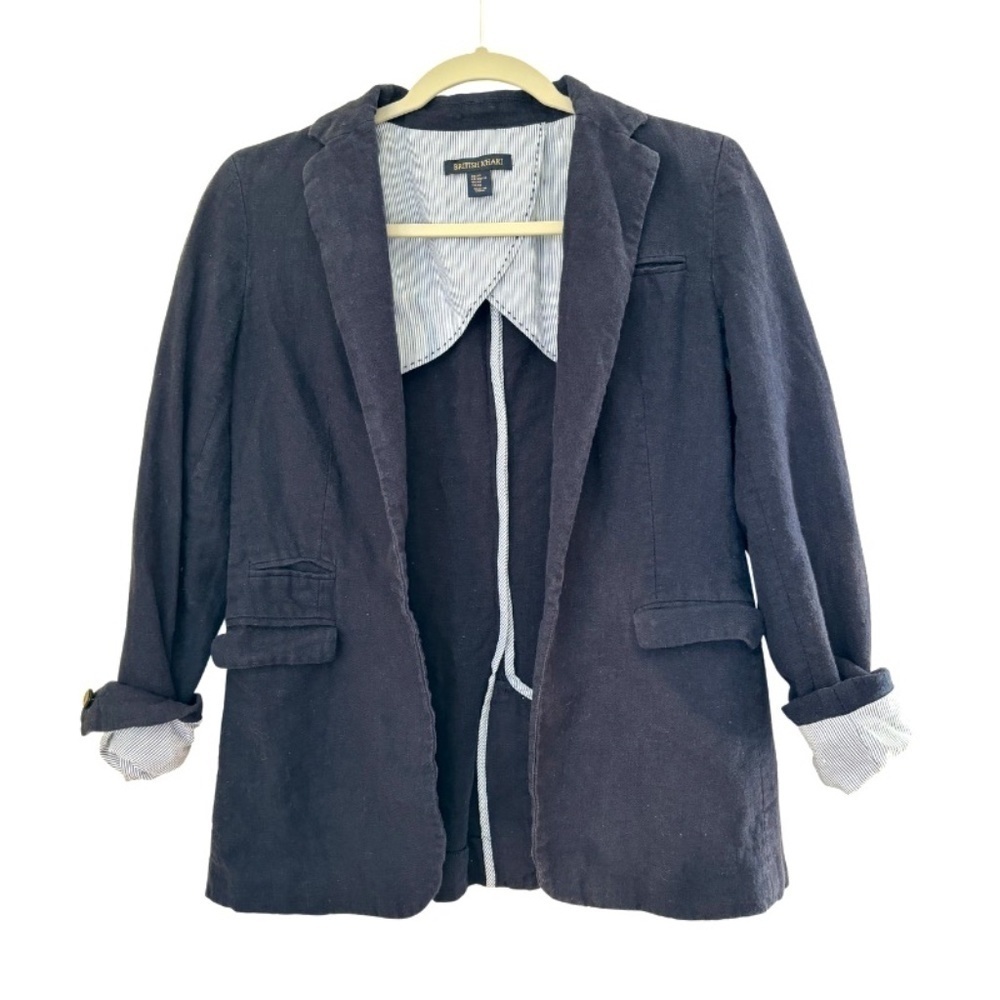 British Khaki Blazer Size XS